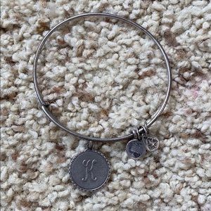 Alex & Ani “K” bracelet